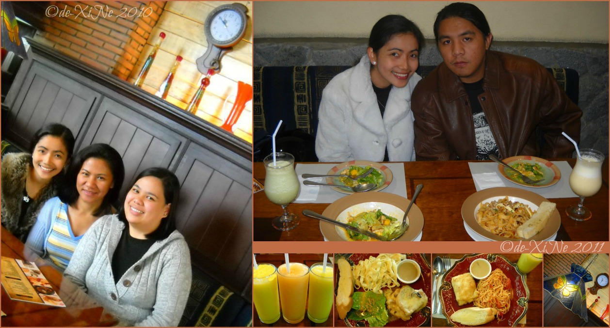 P3 and X+1 mealtimes at Baguio The Old Spaghetti House 2010-2011